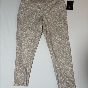 Danskin Beige Patterned Leggings